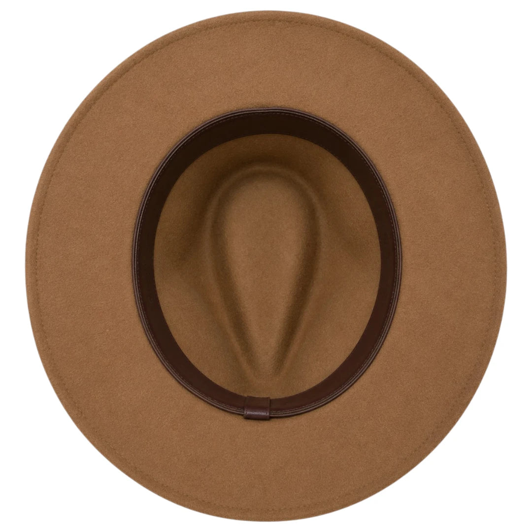 Noble Hat Co Heritage Brown Wool Felt Rancher Hat