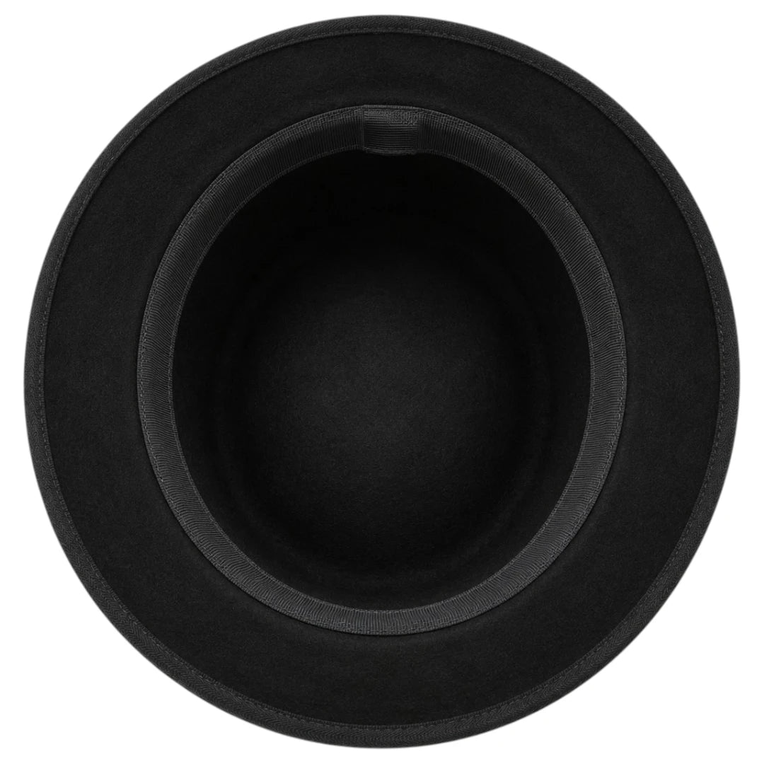 Noble Hat Co Premium Black Wool Felt Bowler Hat