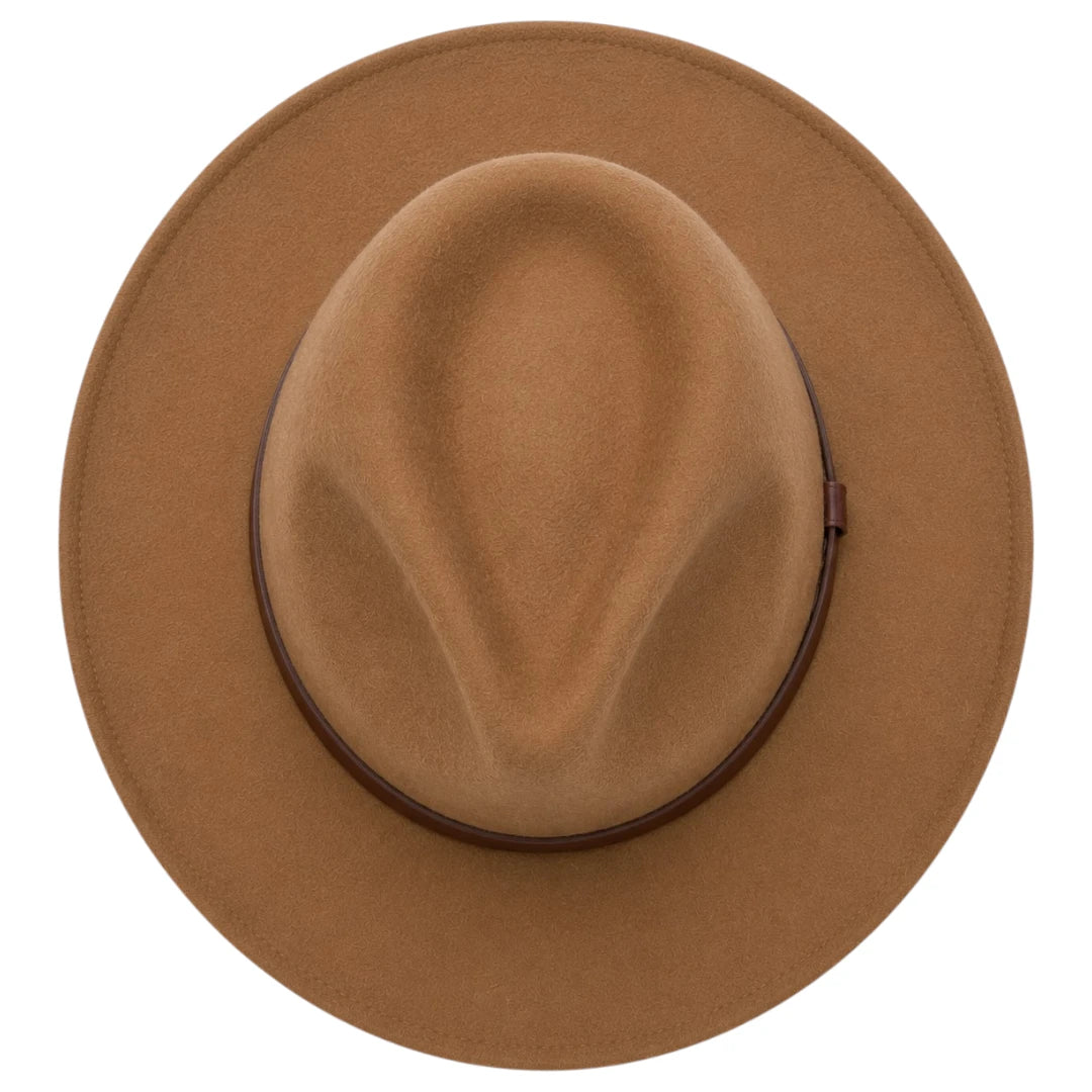 Noble Hat Co Heritage Brown Wool Felt Rancher Hat